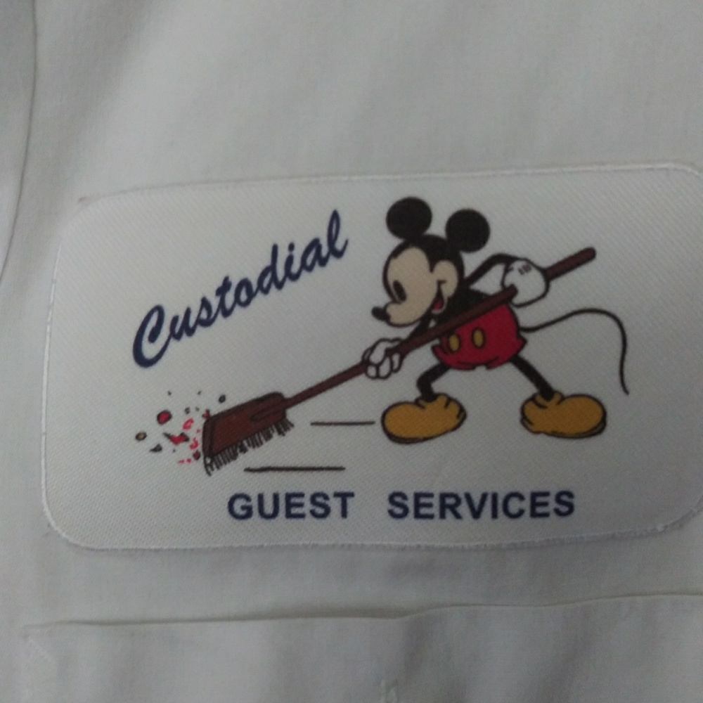COPY - Mickey Mouse custodial guest service vinta…